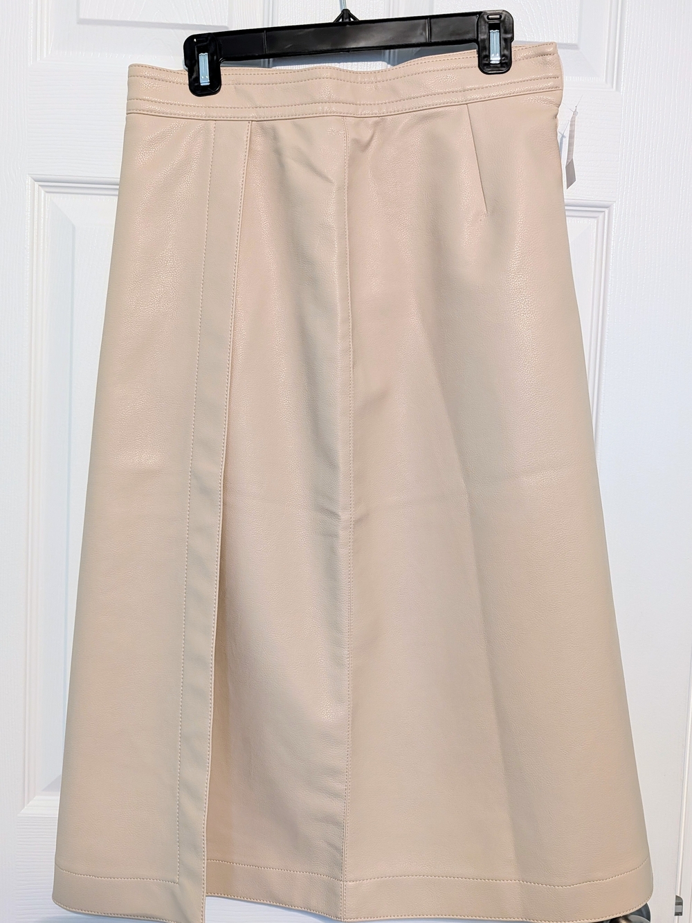 Ann Taylor Faux Leather Midi Skirt